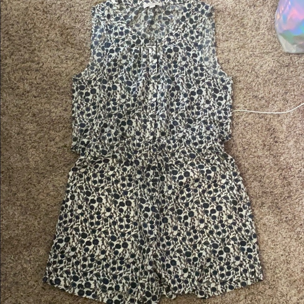 LOFT floral romper